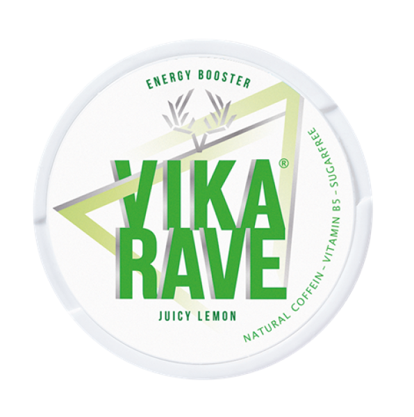 Vika Rave Juicy Lemon Nikotinfrei (mit Koffein) 12g